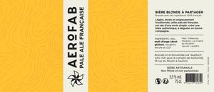 Bière Pale Ale Française (75 cl)